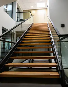 Escalier métallique sur mesure fabriqué dans les Vosges