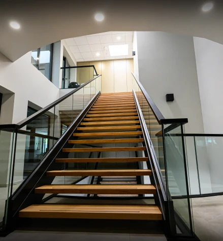 Réalisation Escaliers métallique dans les Vosges